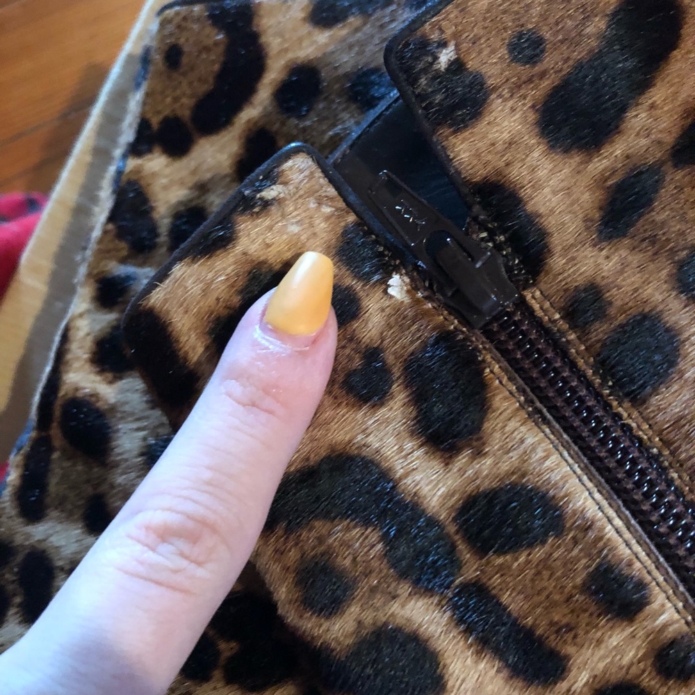 Christian Louboutin Daf Leopard boot calf hair - Picture 4 of 8